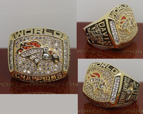 1997 NFL Super Bowl XXXII Denver Broncos Championship Ring